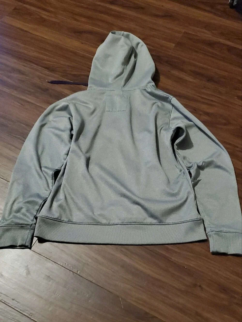 Under Armour Storm Gray Hoodie with Purple Lining - Picture 8 of 8